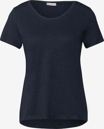 STREET ONE T-Shirt in Blau: Vorderseite