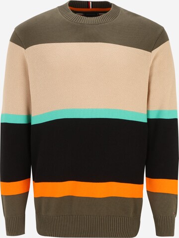 Tommy Hilfiger Big & Tall Sweater in Mixed colors: front