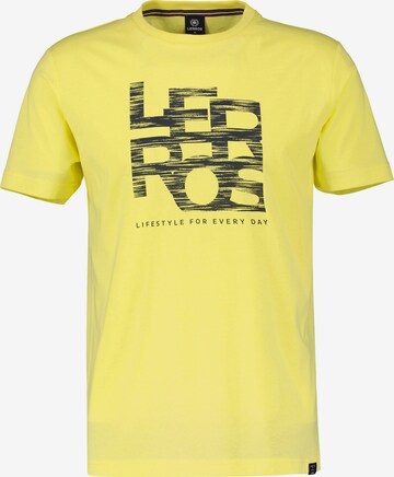 LERROS Shirt in Geel: voorkant