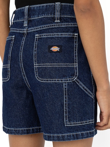 DICKIES Regular Broek in Blauw