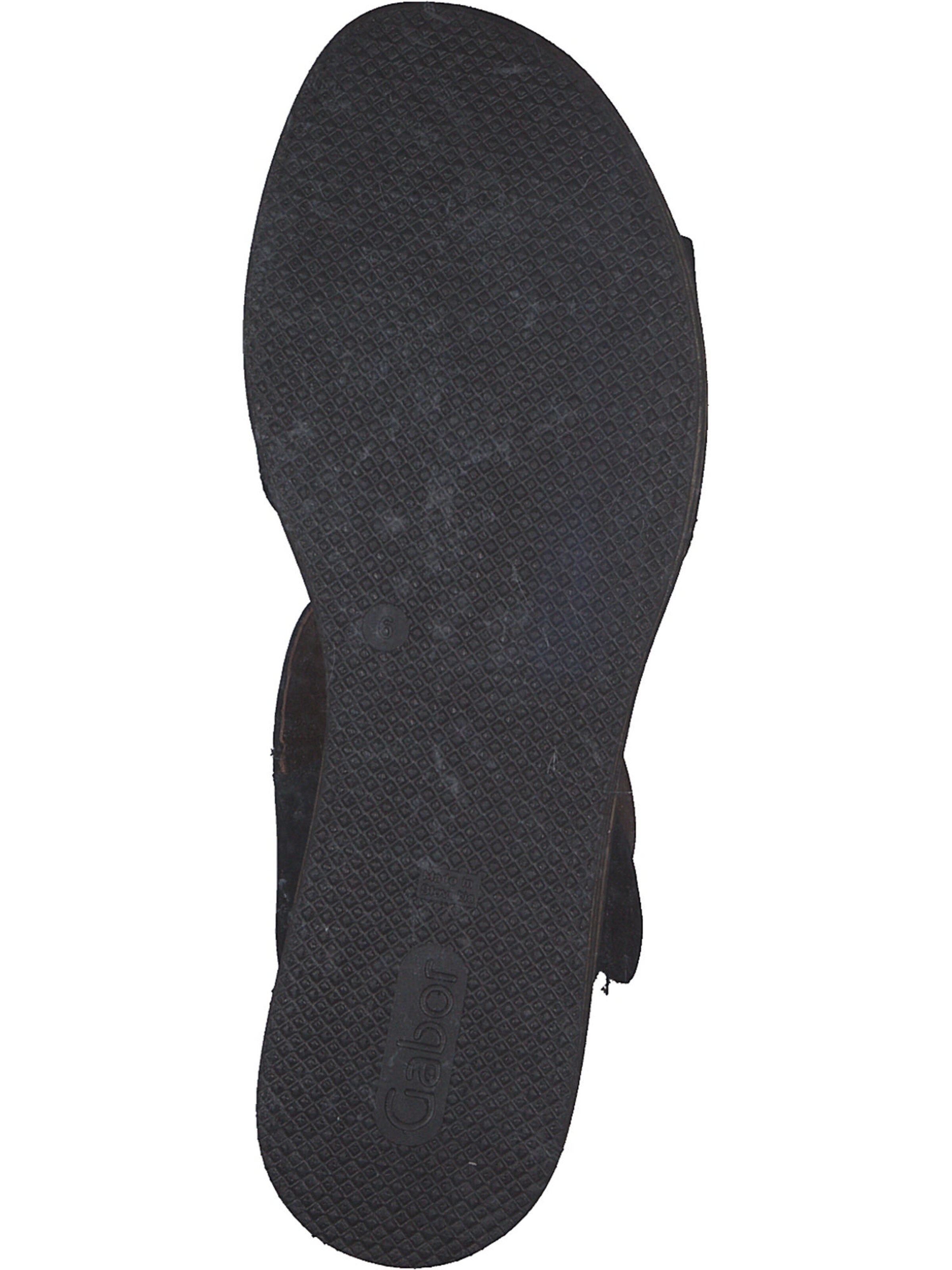 GABOR Sandale in Schwarz