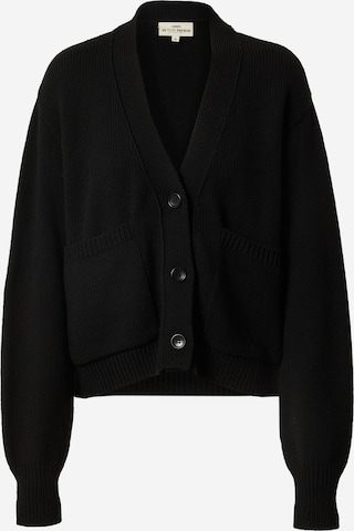 A LOT LESS Knit cardigan 'Abby' in Black: front