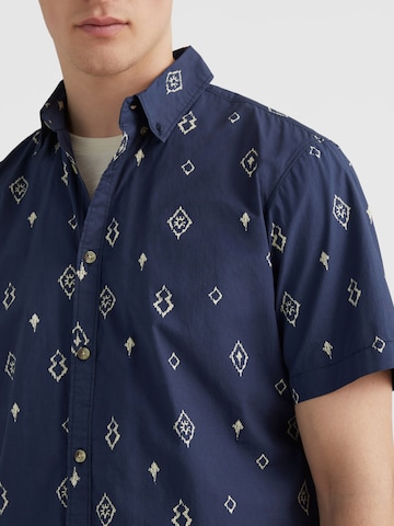 O'NEILL Regular fit Button Up Shirt in Blue