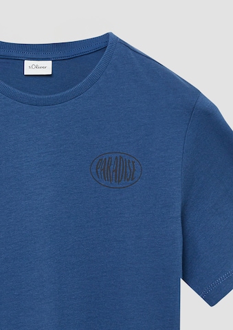 s.Oliver T-Shirt in Blau