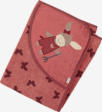 STERNTALER Lille håndklæde 'Emmily' i rød: forside