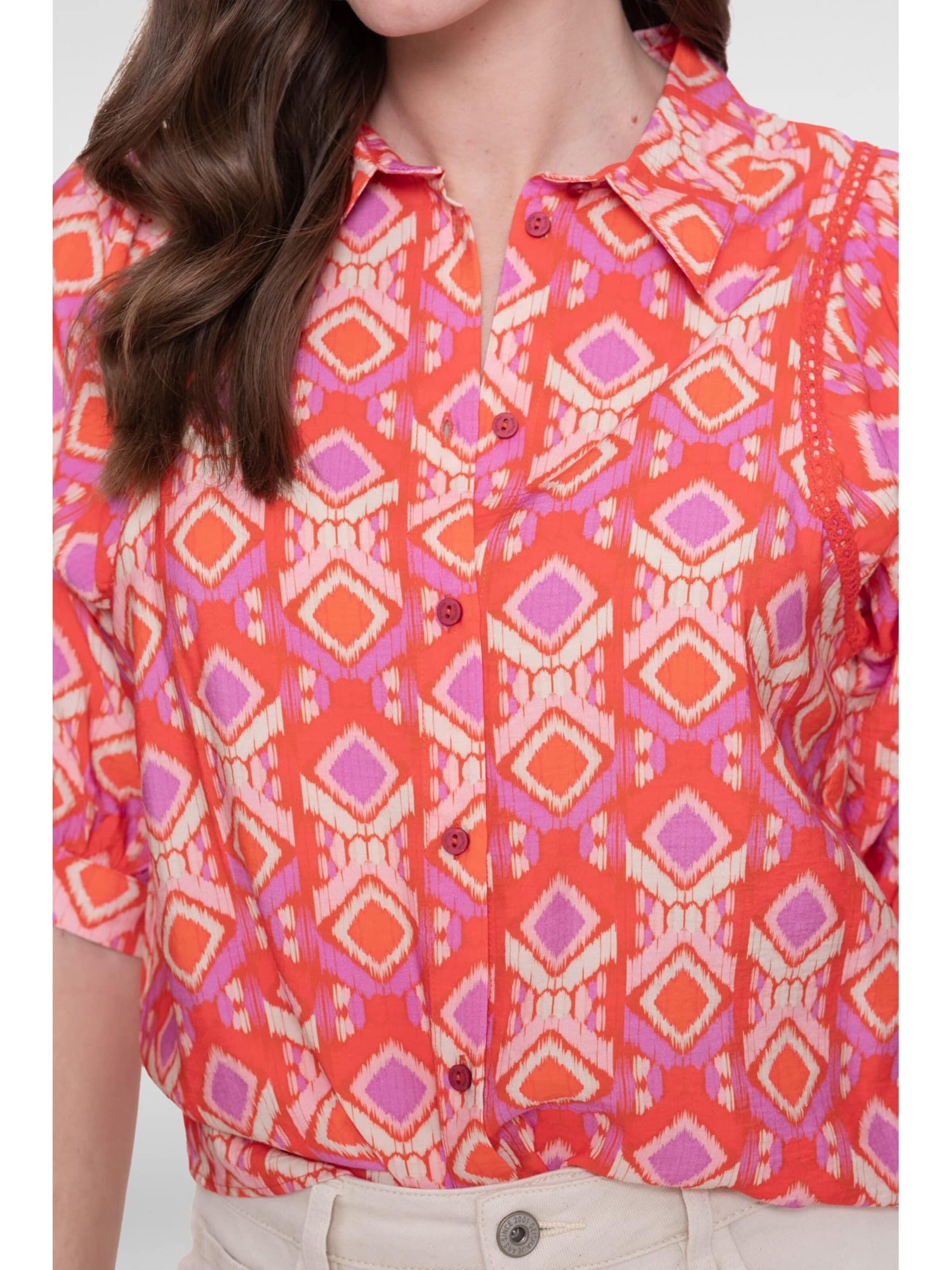 Geisha Blouse in Oranje