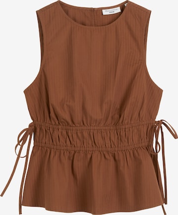 Marc O'Polo DENIM Blouse in Brown: front