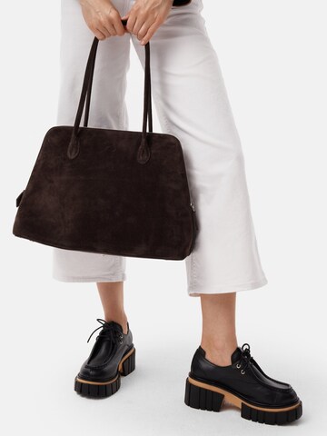Scarpa stringata 'MY OWN STRENGTH' di L37 HANDMADE SHOES in nero