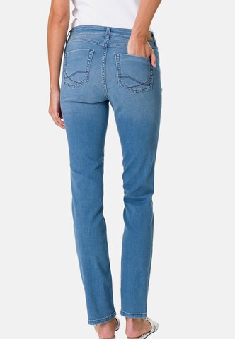 zero Slimfit Jeans in Blauw