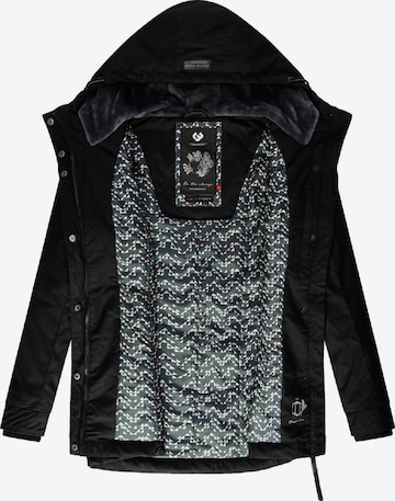 Ragwear Winter Jacket in Black