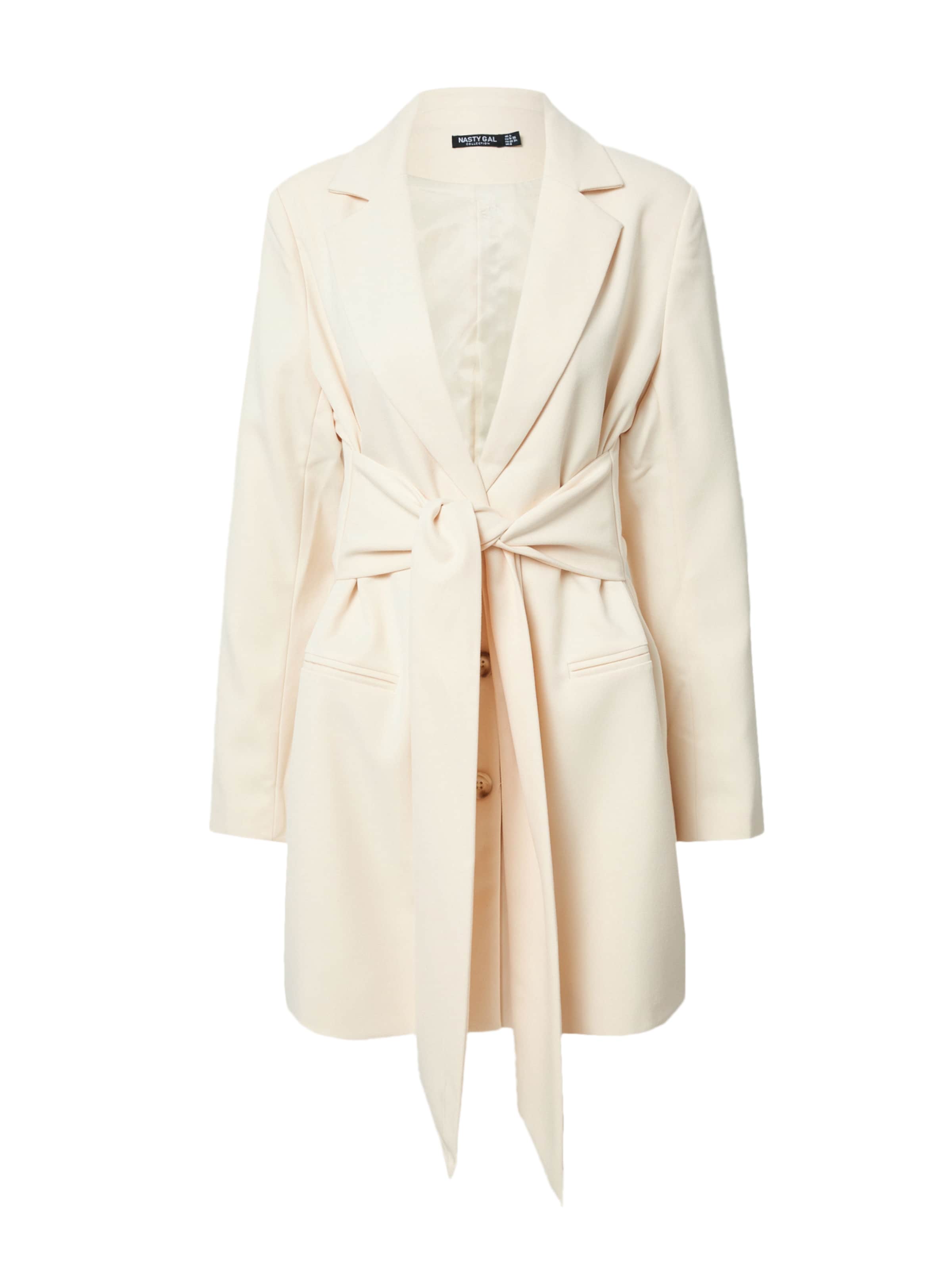 Rochie de la Nasty Gal pe bej: față