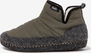 Pantoufle 'Boot New Wool' Nuvola. en vert : devant
