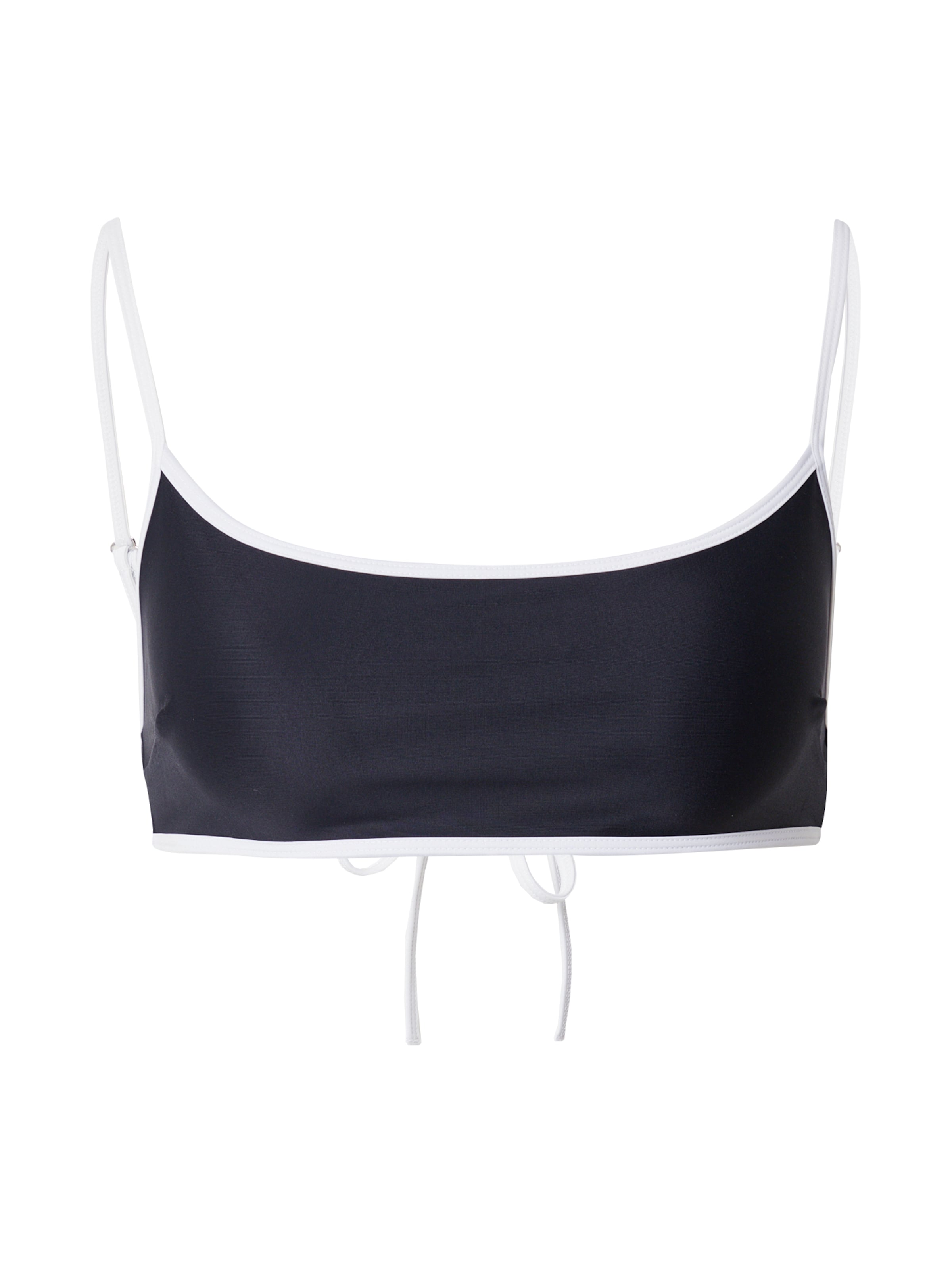 Bustino Top per bikini 'Saleah' di Samsøe Samsøe in nero: frontale