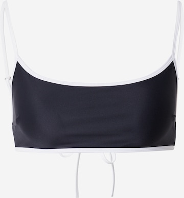 Samsøe SamsøeBustier Bikini gornji dio 'Saleah' - crna boja: prednji dio