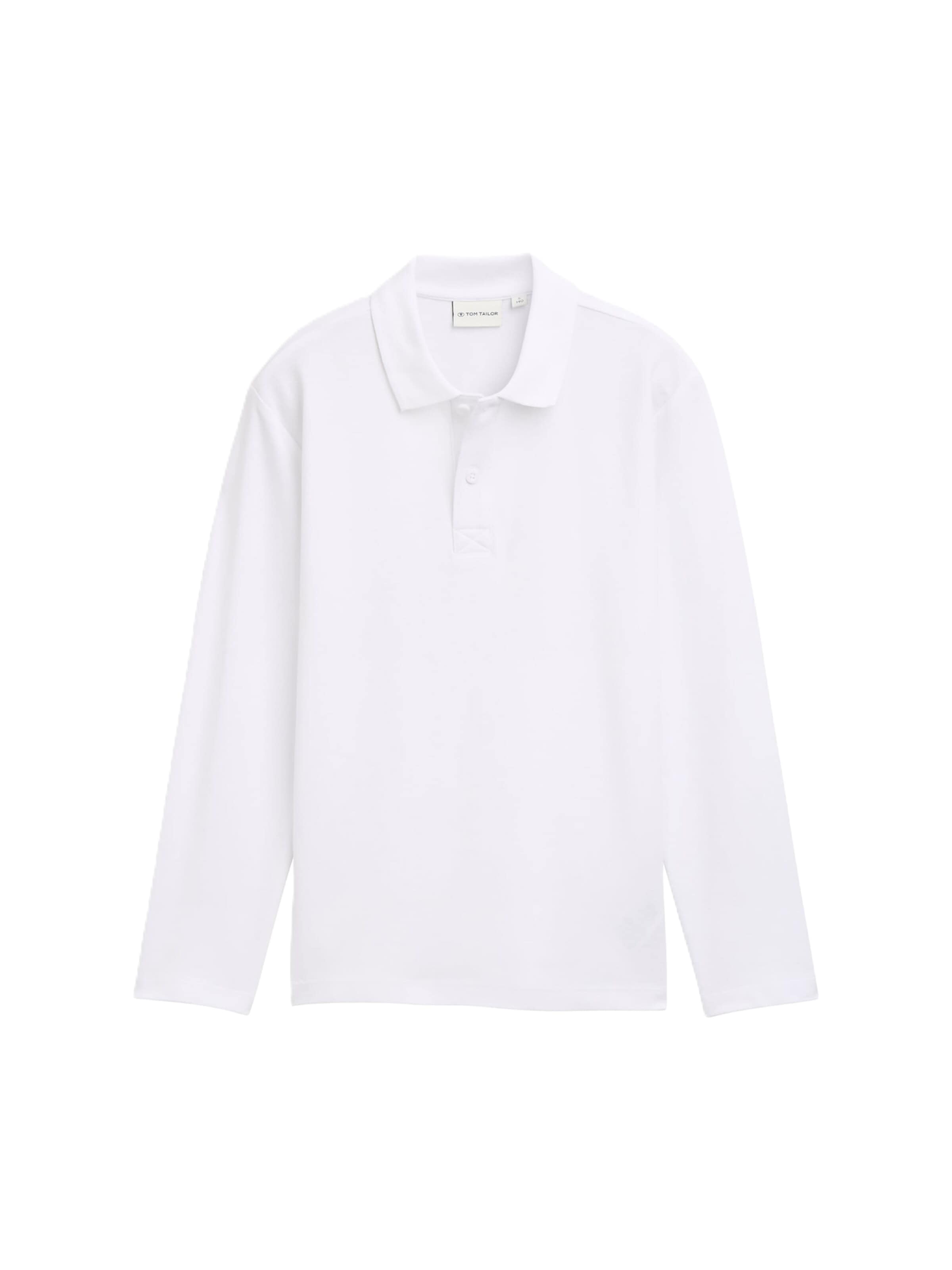 TOM TAILOR Shirt in White: front