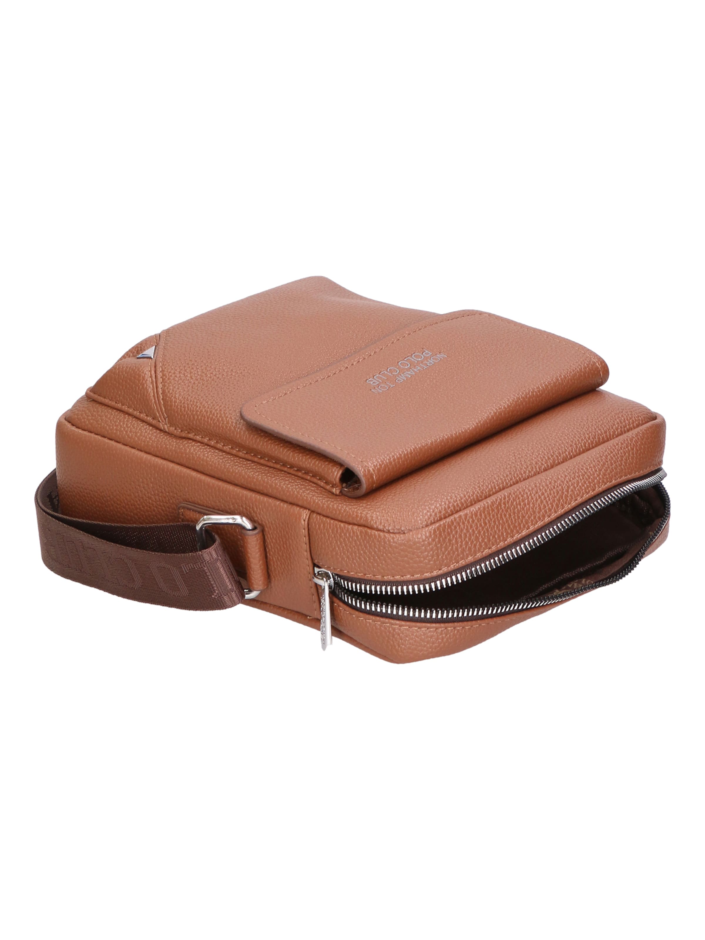 Borsa a spalla di Northampton Polo Club in marrone