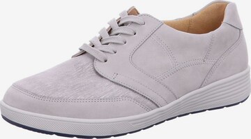 Ganter Lace-Up Shoes in Grey: front