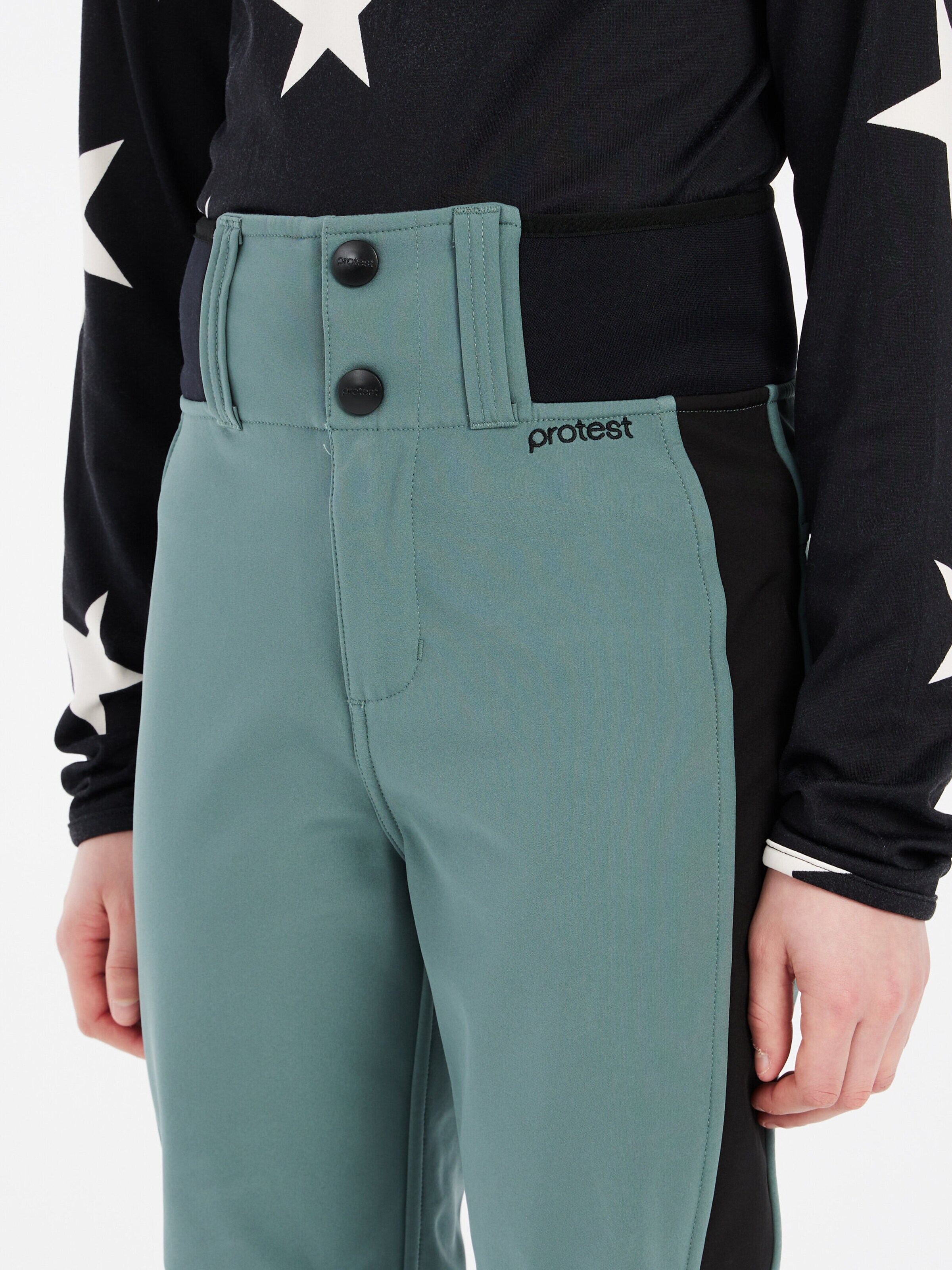 PROTEST Slimfit Sporthose 'PRTPROUD JR'‌‌‌‌‌ in Grün