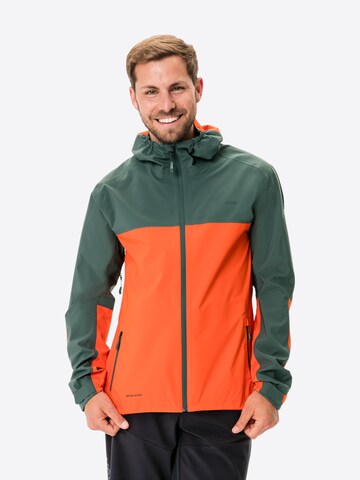 VAUDE Outdoorjas 'Moab' in Groen: voorkant