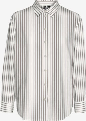 VERO MODA Blus 'LINN' i vit: framsida