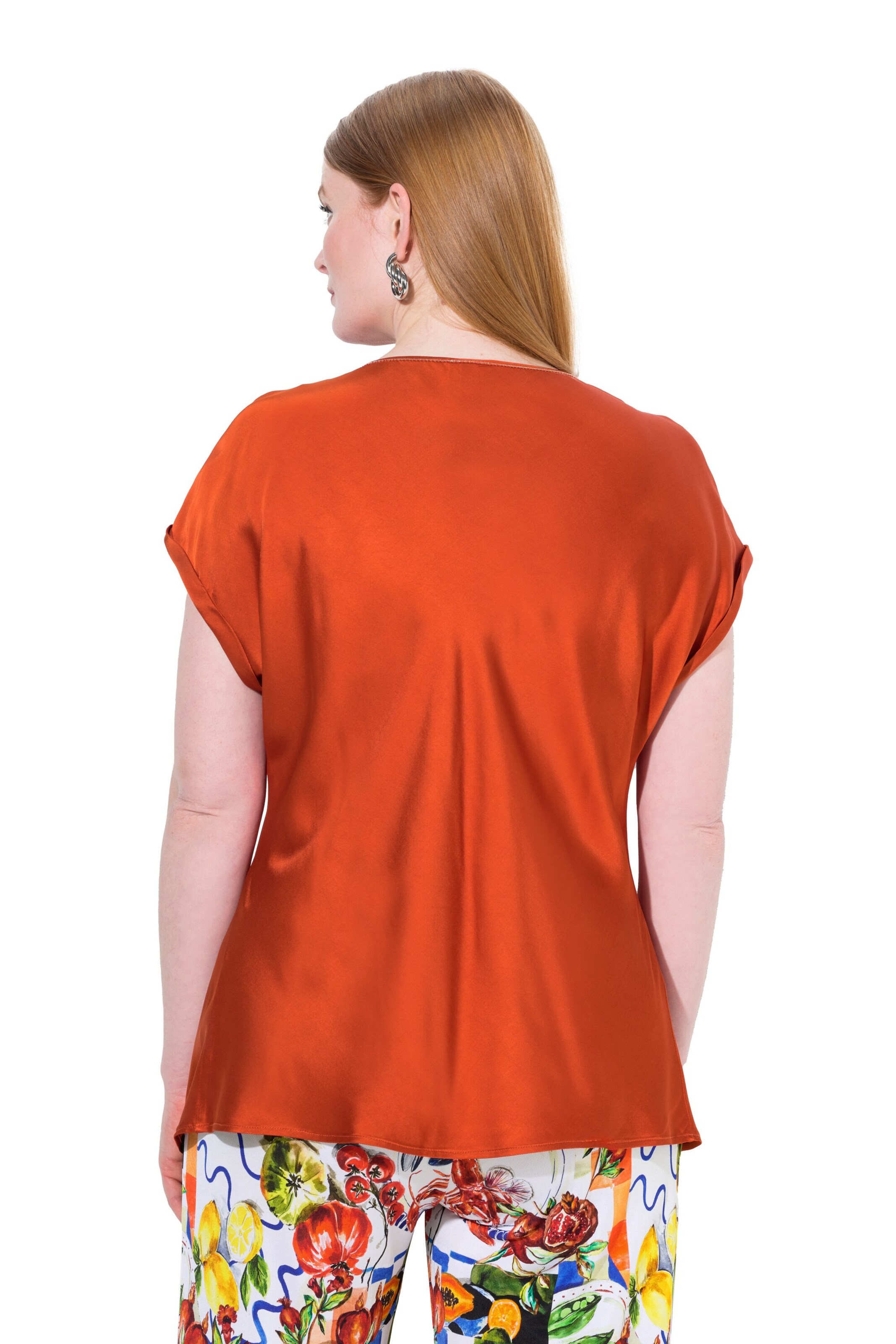 Ulla Popken Bluse in Braun