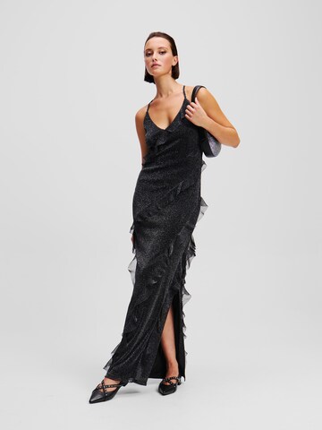 Karl Lagerfeld Cocktailkleid in Grau
