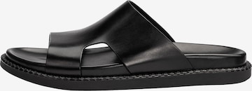 Sandales 'VIA' LLOYD en noir : devant