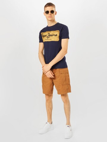 LEVI'S ® Loosefit Cargo nadrágok 'Cargo Short Style' - barna