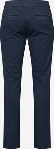 Coupe slim Pantalon chino BOSS en bleu