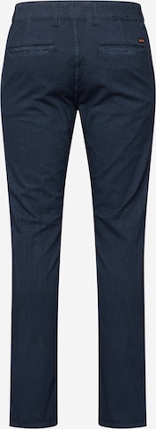 BOSS Slimfit Chino hlače | modra barva
