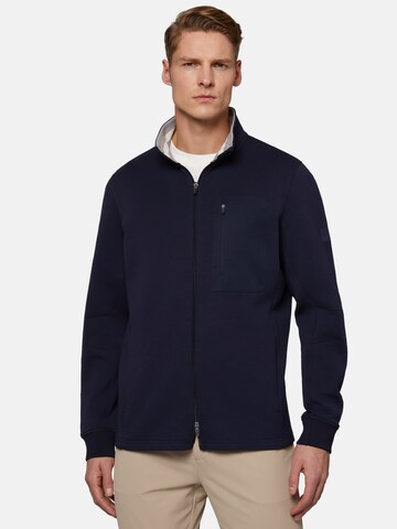 Boggi Milano Sweat jacket in Blue: front