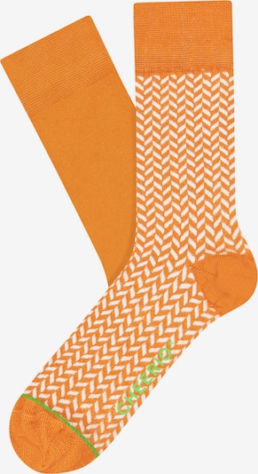 CHEERIO* Socken 'Heringbone Homi' in gelb, Produktansicht