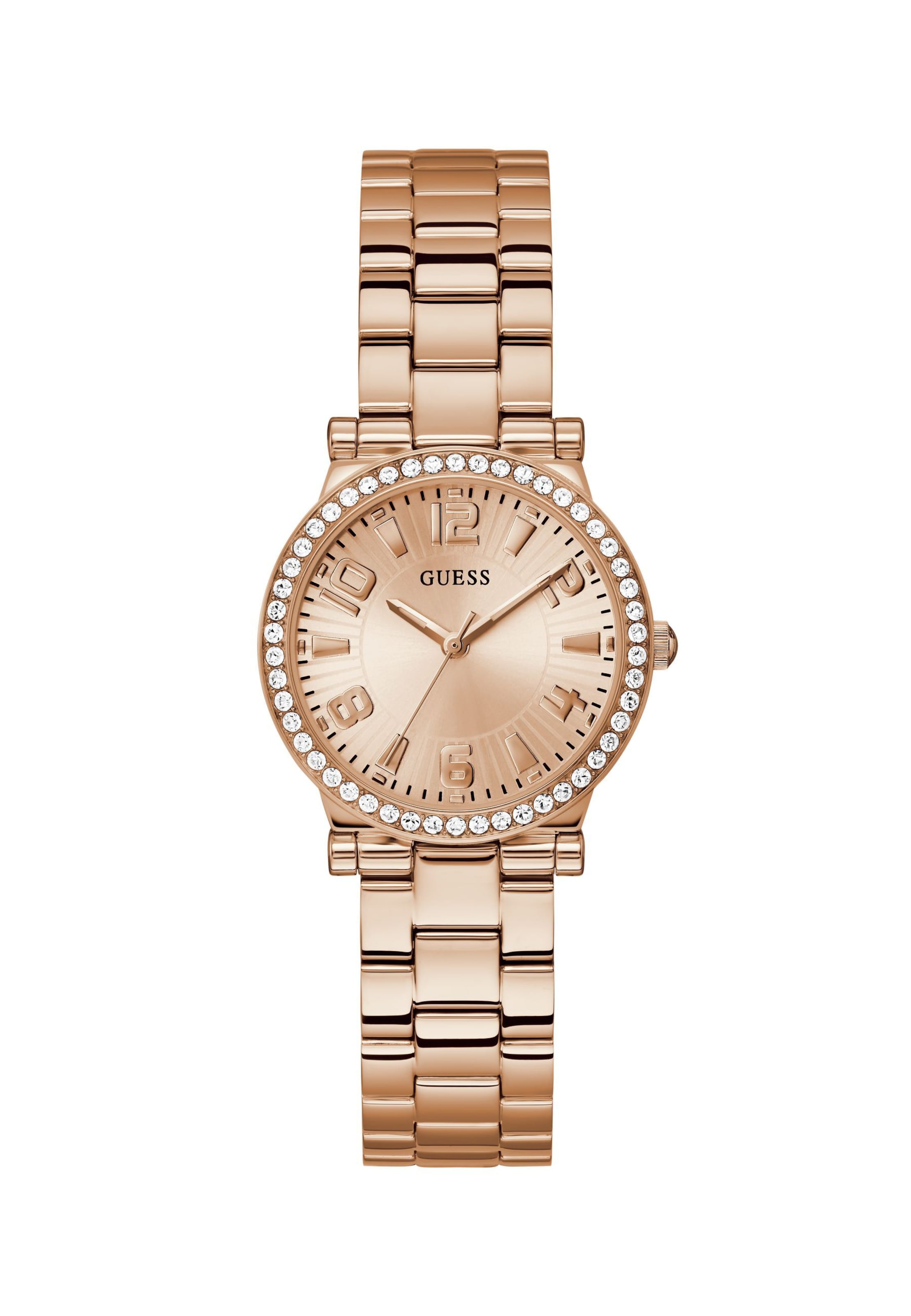 GUESS Analog watch 'Fawn' in Gold: front