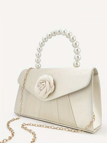 Tomshop24-7 Handbag 'Kamelie' in Beige