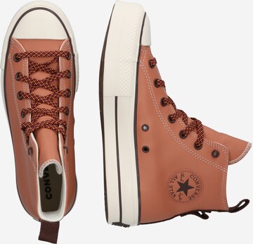 CONVERSE Trampki wysokie 'Chuck Taylor All Star' w kolorze brązowy