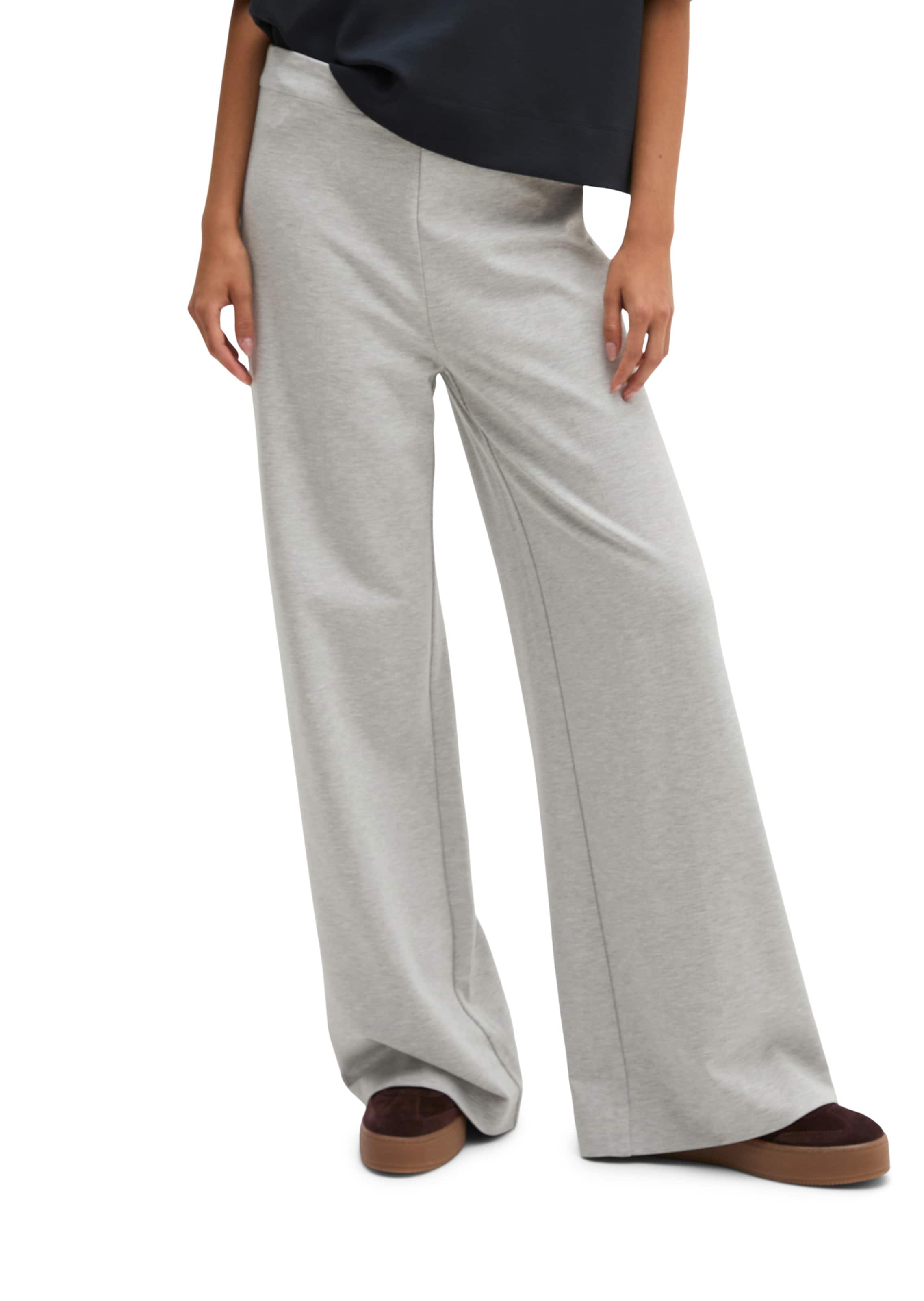 Wide Leg Pantalon Marc O'Polo en gris