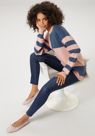 Aniston CASUAL Pullover in Pink