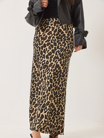 Bianco Lucci Szoknyák - barna: elől