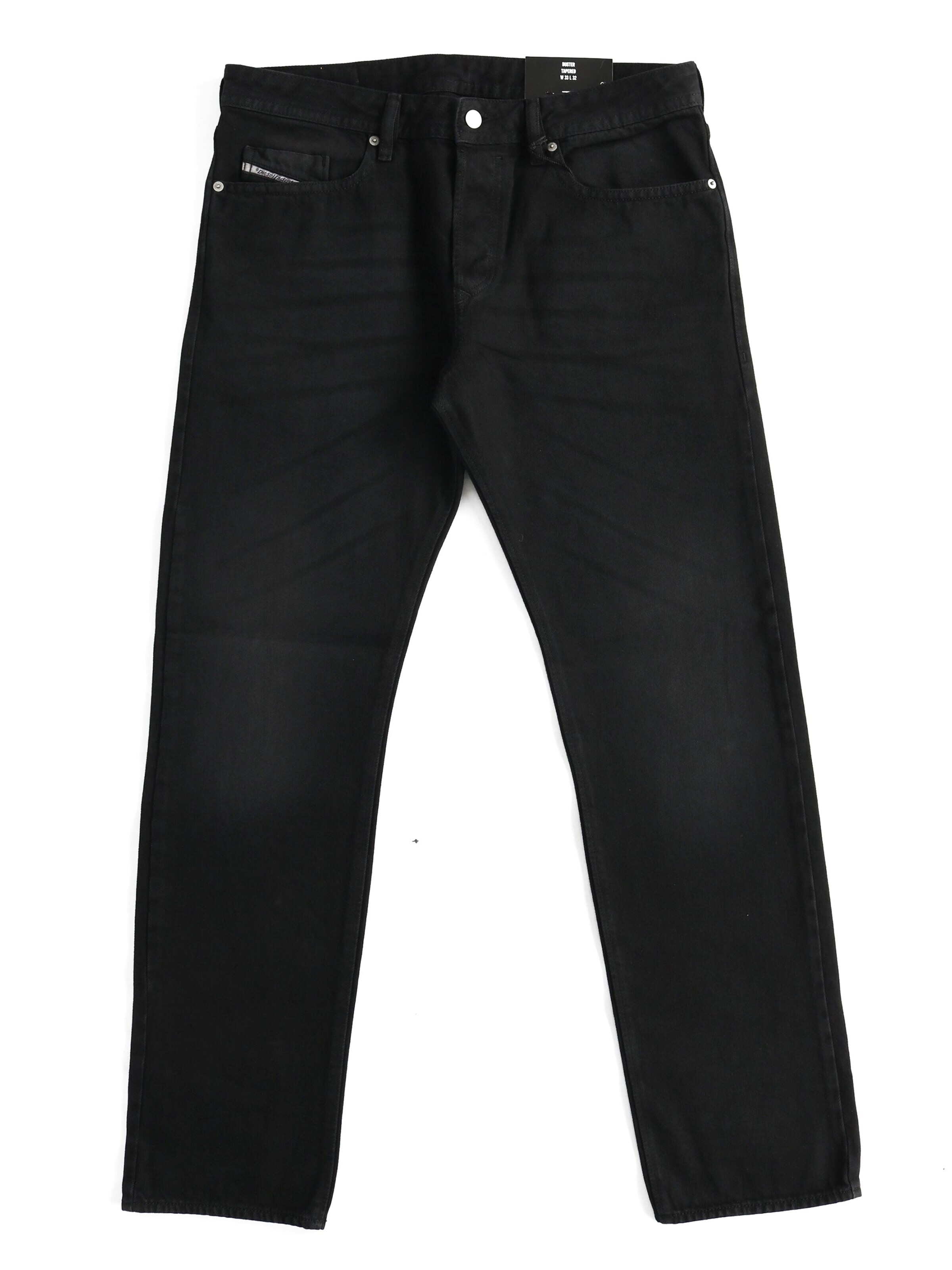 DIESEL - Tapered Vaquero 'BUSTER-X' en negro