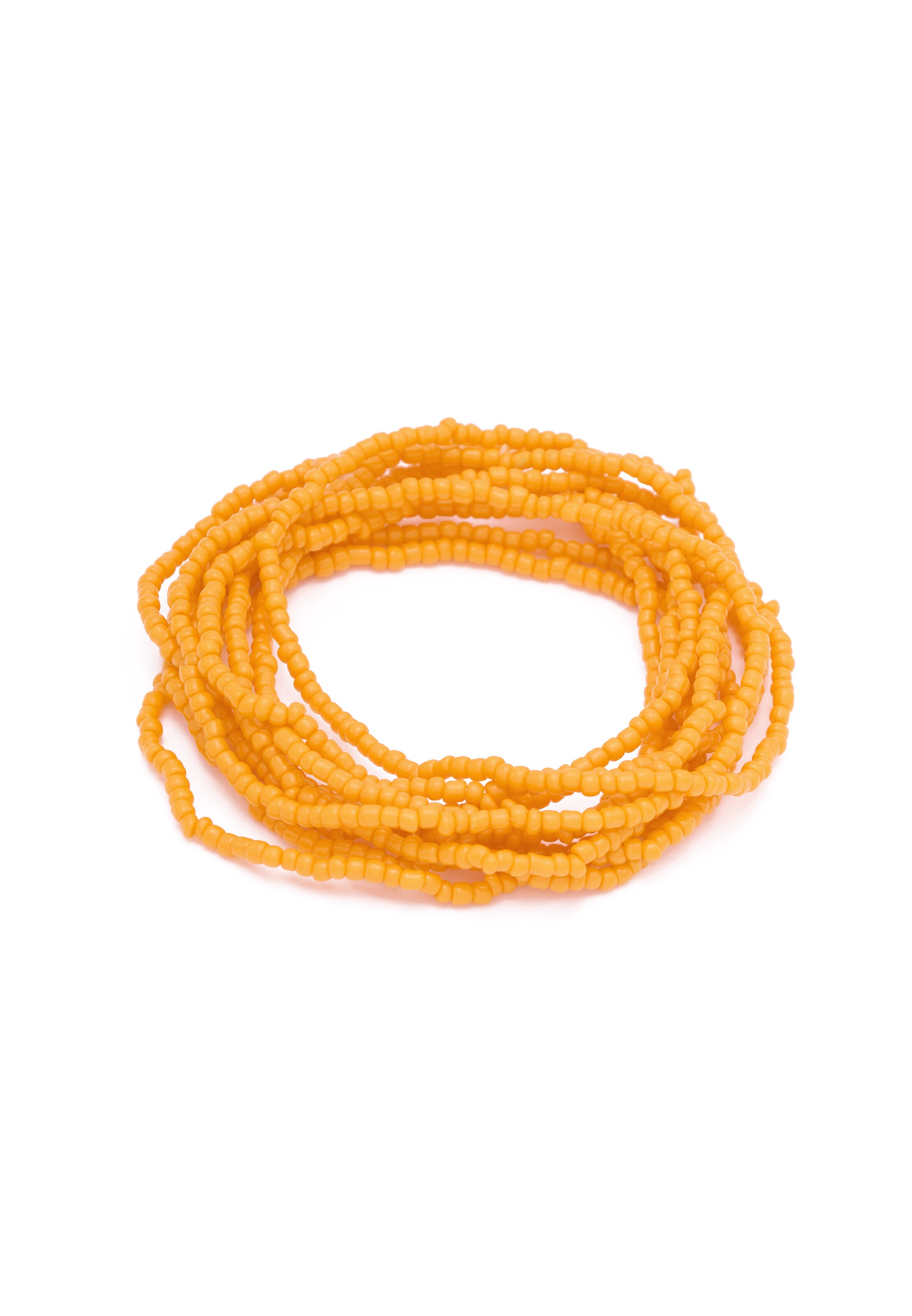 Bracelet IZIA en orange : devant