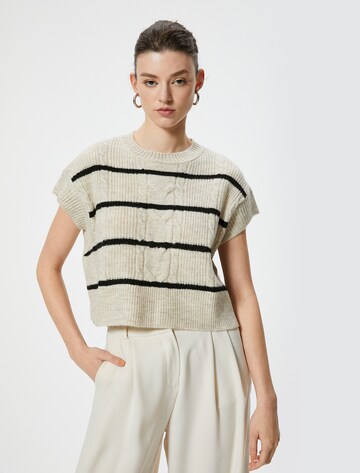 Koton Sweater in Beige: front