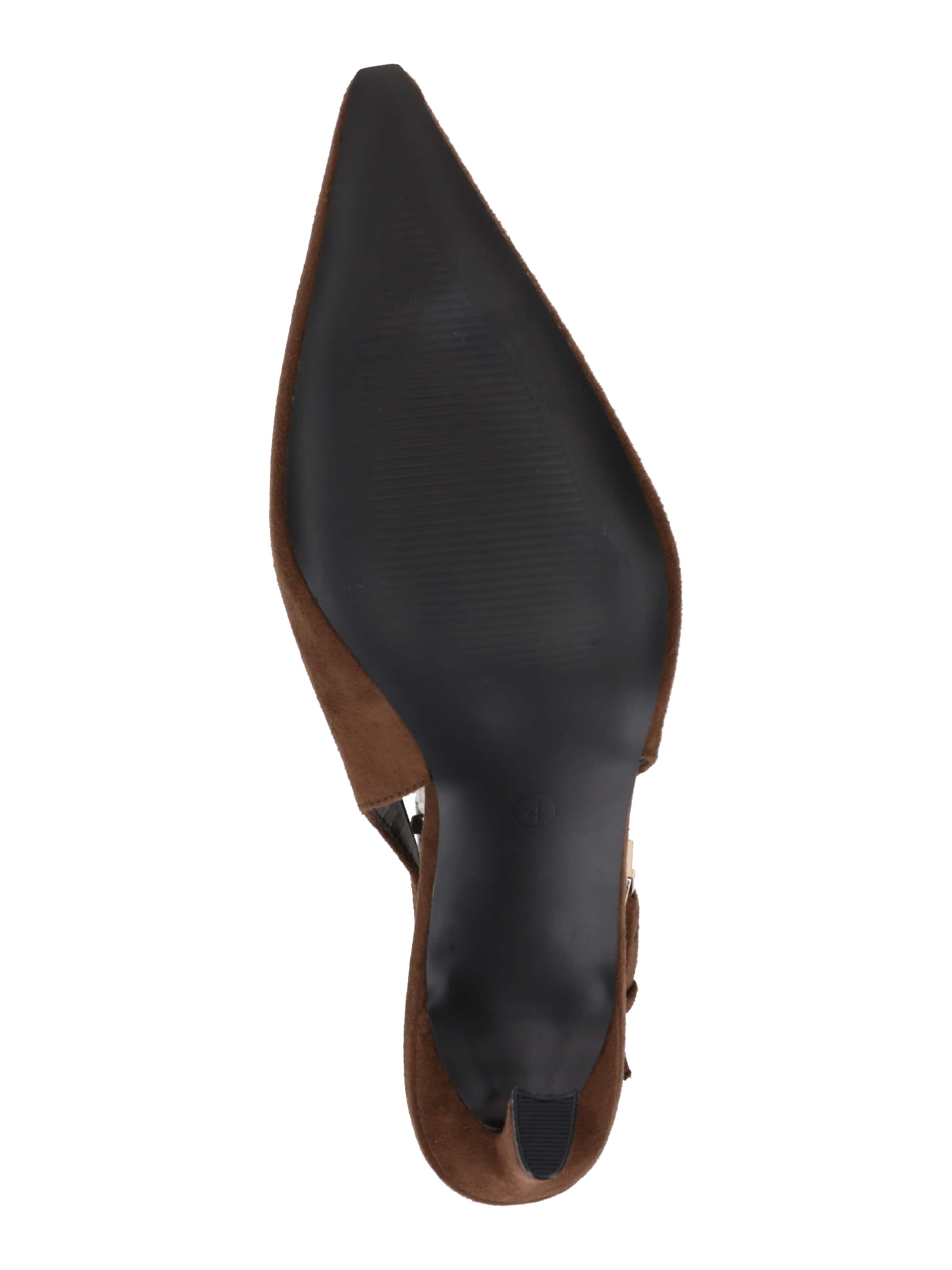 GLAMOROUS Sling körömcipők - barna