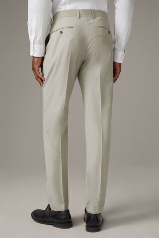 Coupe slim Pantalon à plis 'Mace' STRELLSON en beige