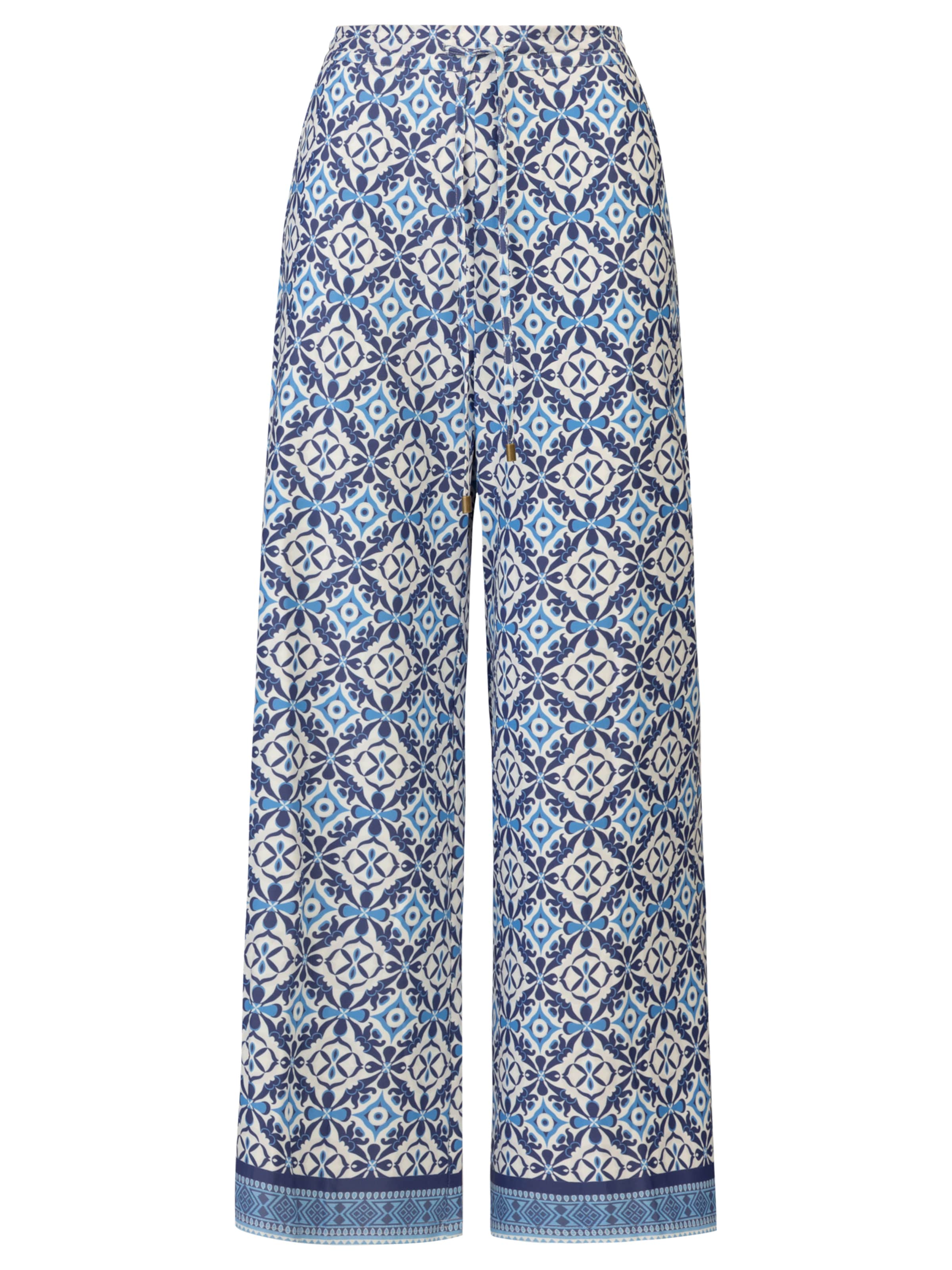 mint & mia Loosefit Hose in Blau: Vorderseite