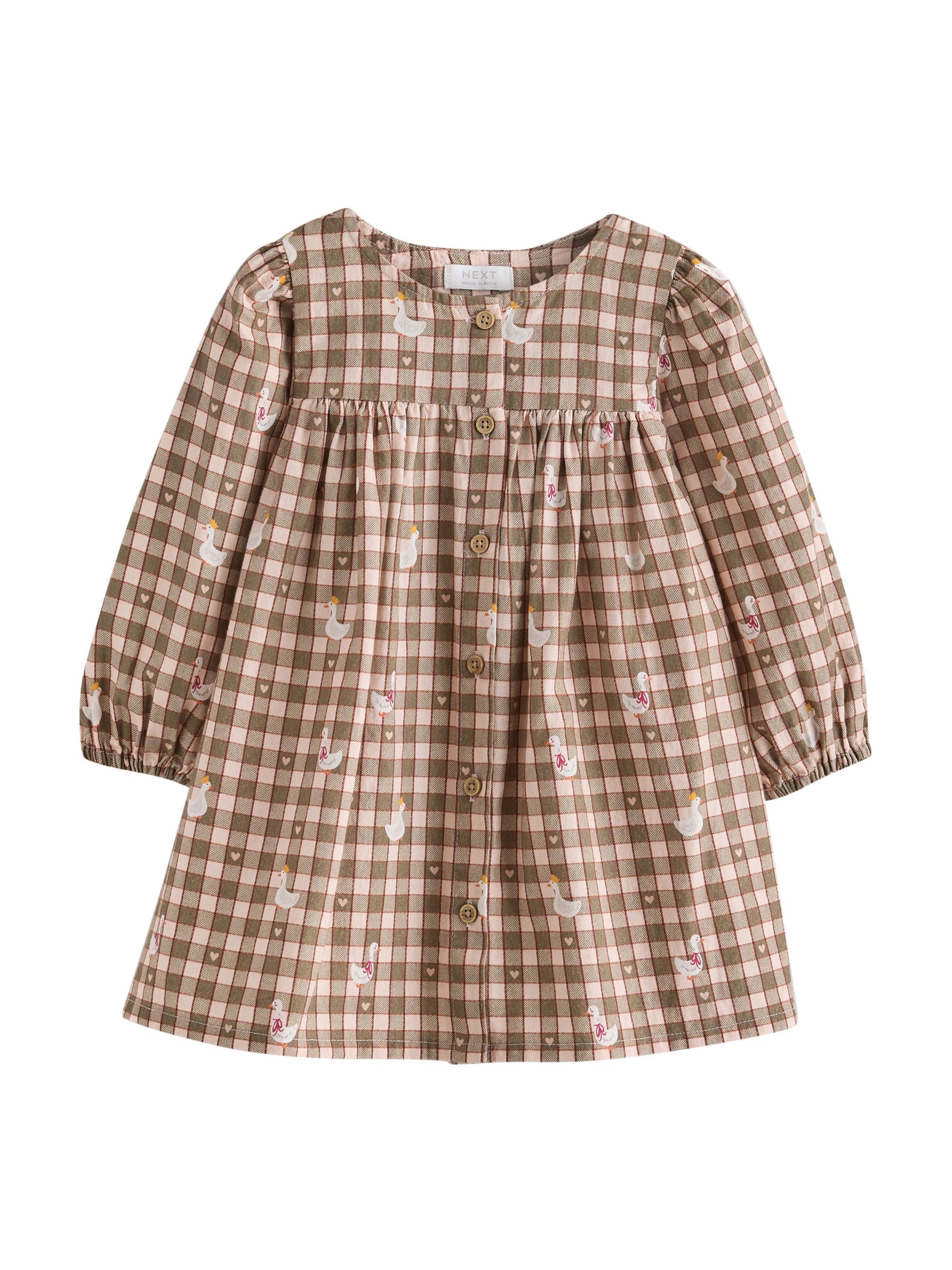 Next - Vestido en verde: frente