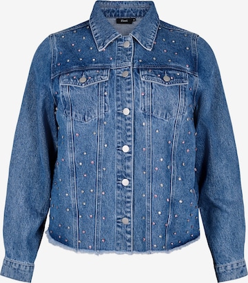 mėlyna Zizzi Demisezoninė striukė 'Jshine': priekis