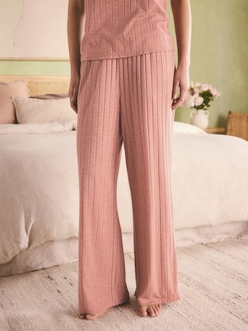 B by Ted Baker Широки крачоли Панталон пижама в розово: отпред