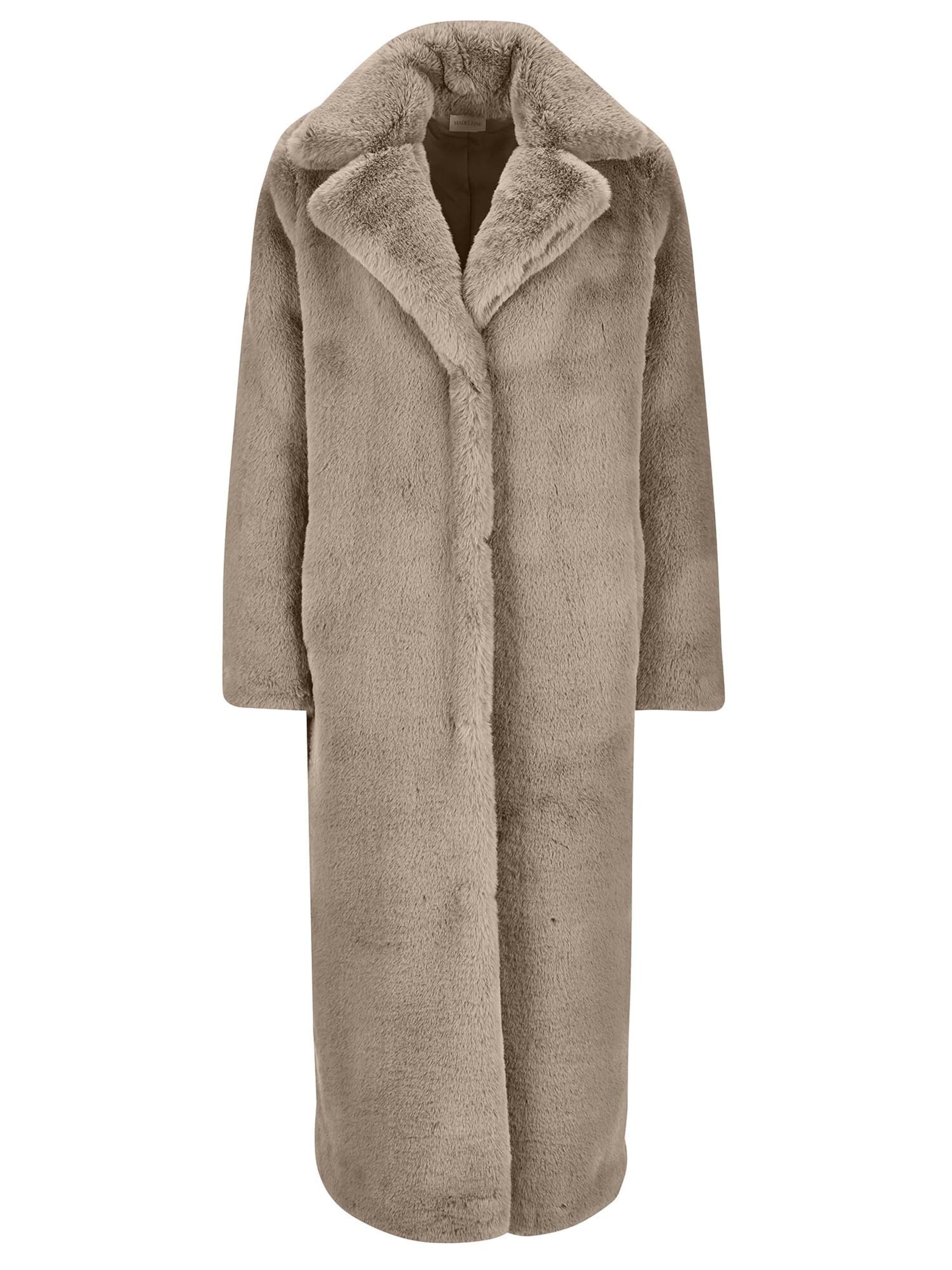 Manteau d’hiver MADELEINE en beige : devant