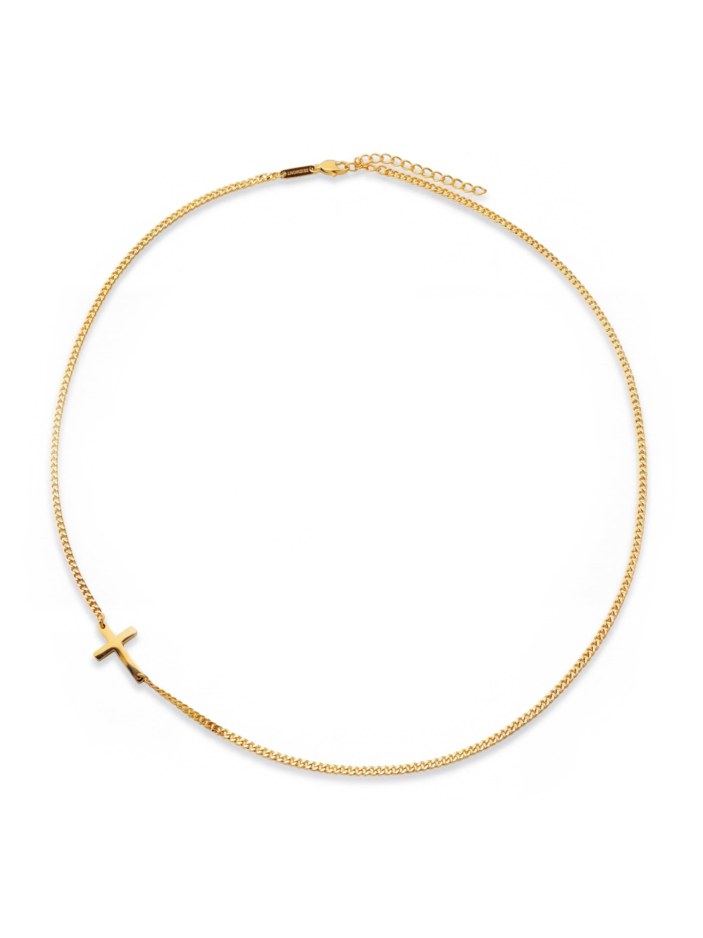 Seizmont Necklace 'New Classics' in Gold: front