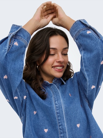 Bluză 'ONLVERA' de la ONLY pe albastru